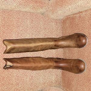 Frye Melissa Button 2 Cognac